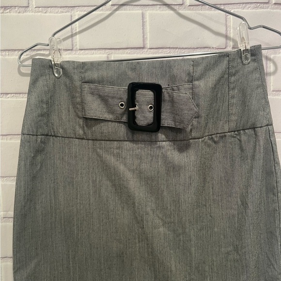 STAR CITY girls pencil gray skirt/size 3 juniors - Picture 2 of 7